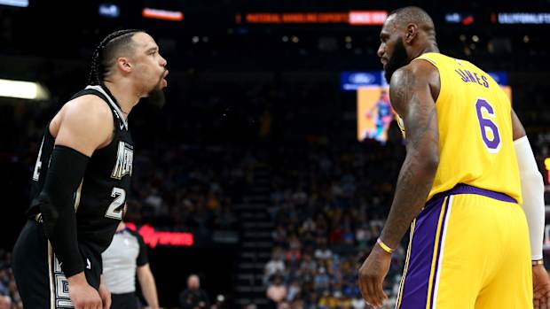 Dillon Brooks Lebron James